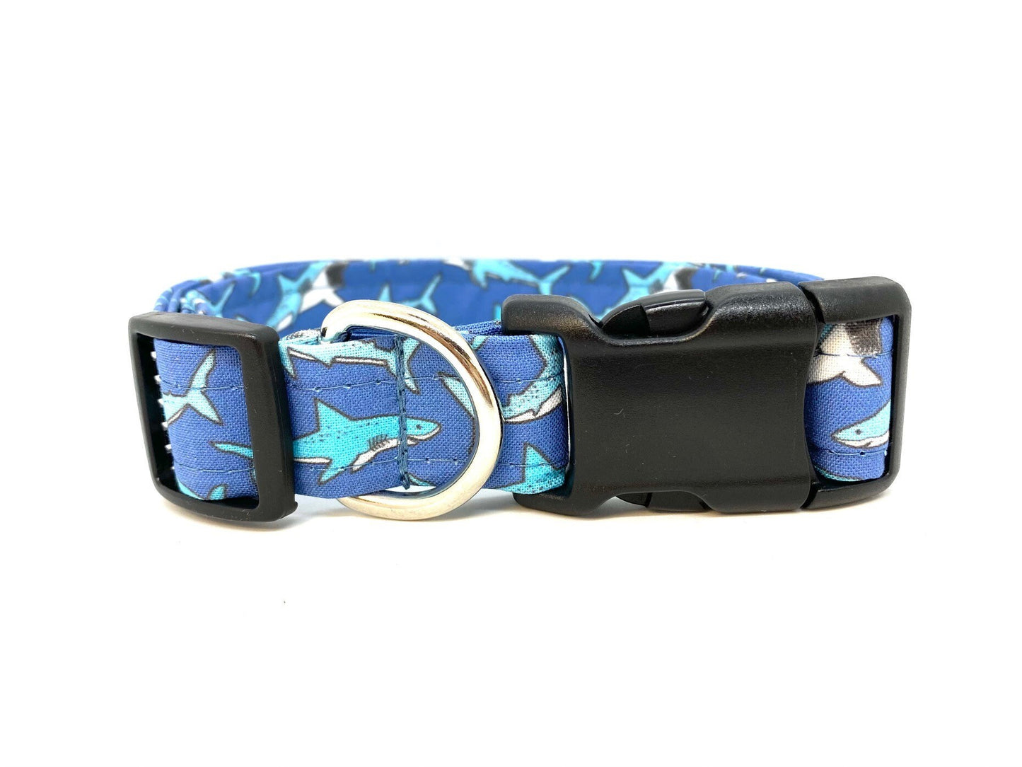 Shark Dog Collar with Embellishment