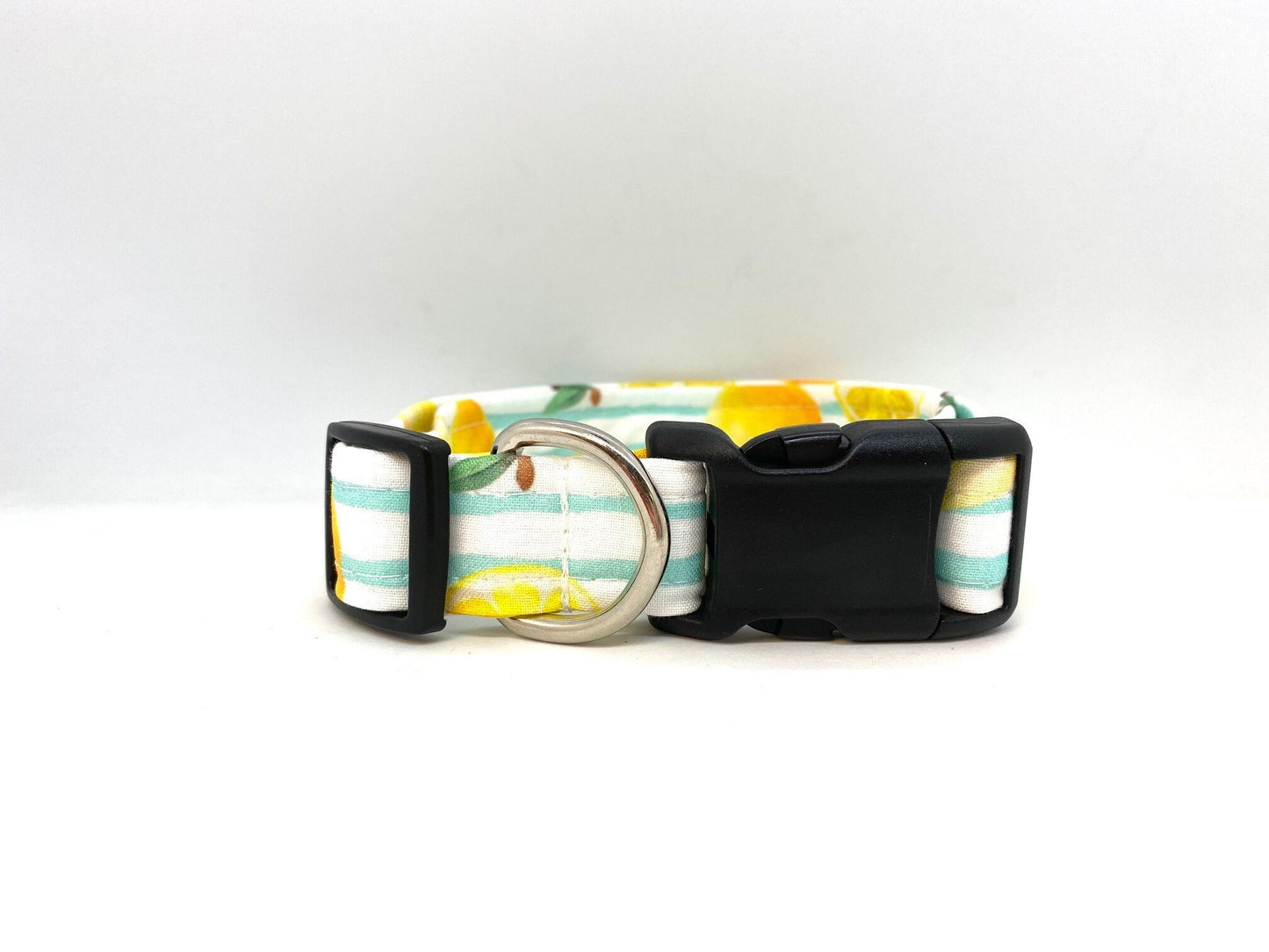 Lemon Dog Collar with Embellishment