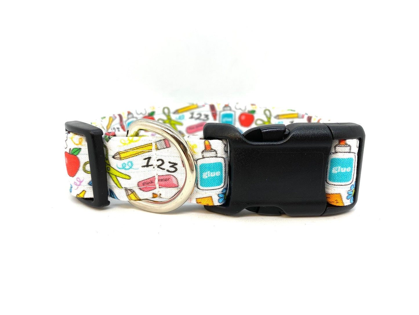 Back to School Dog Collar with Embellishment