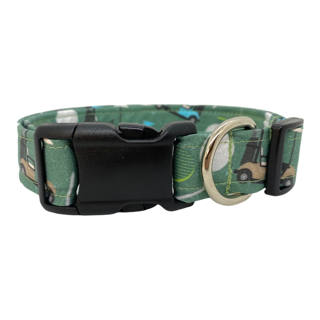 Golf Dog Collar with Flower