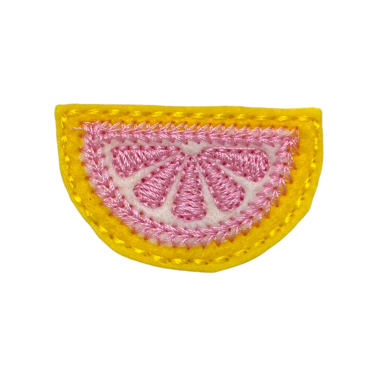 Pink Lemon Dog Collar Embellishment