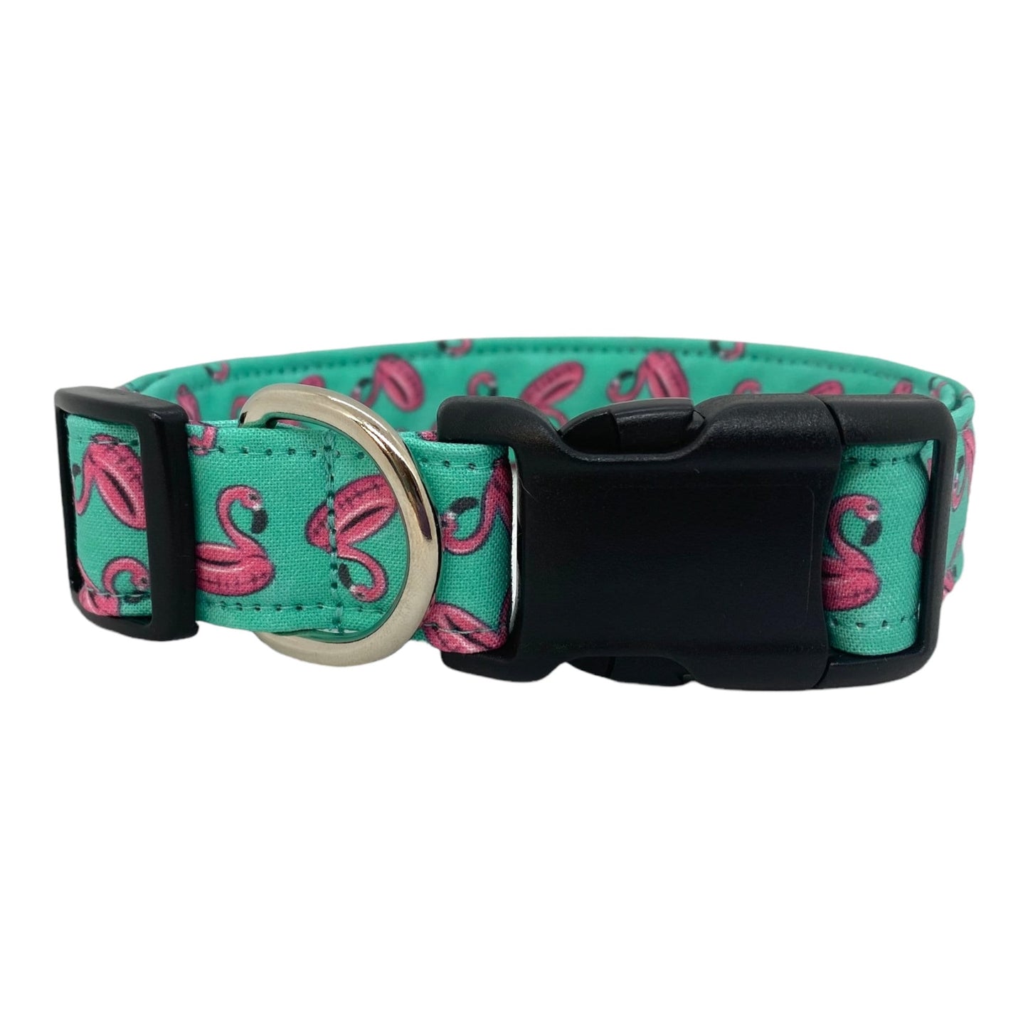 Flamingo Float Dog Collar with Embellishment