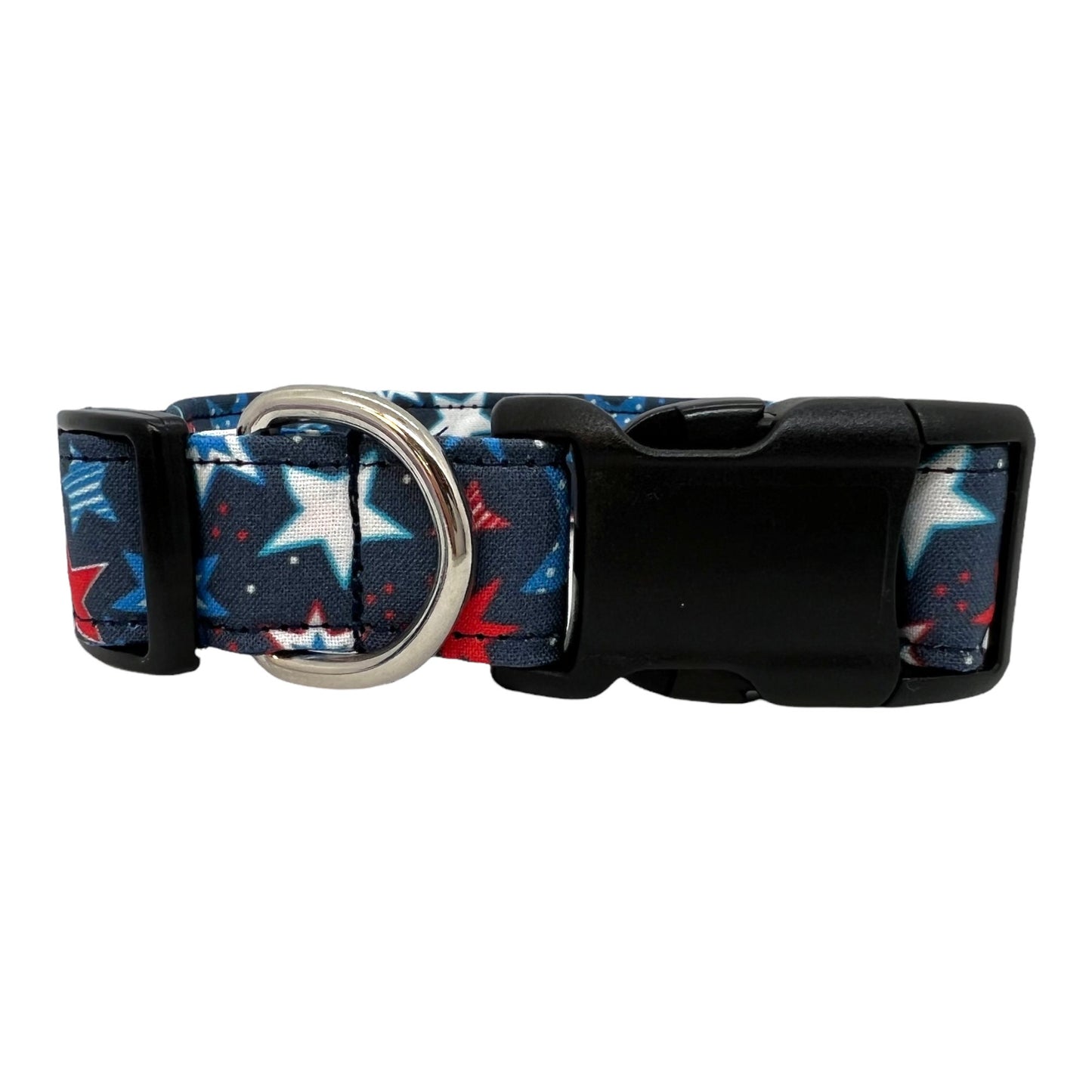 Patriotic Star Dog Collar