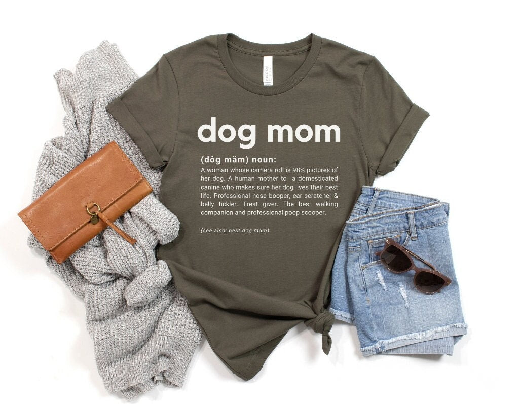 Dog Mom Definition T-Shirt