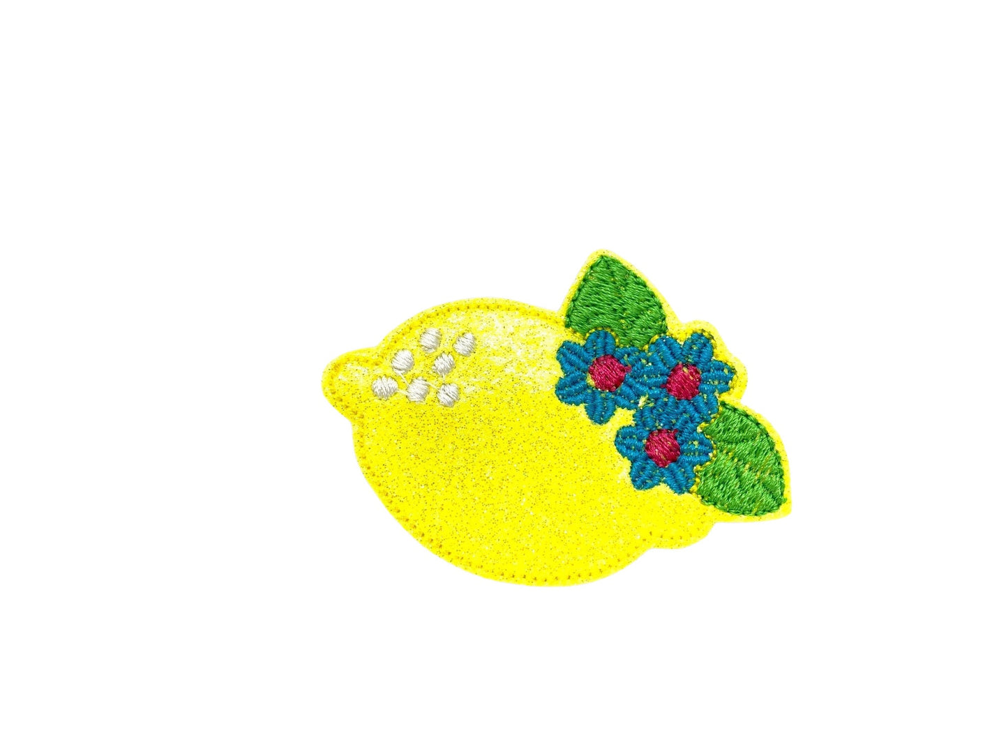Floral Lemon Embellishment