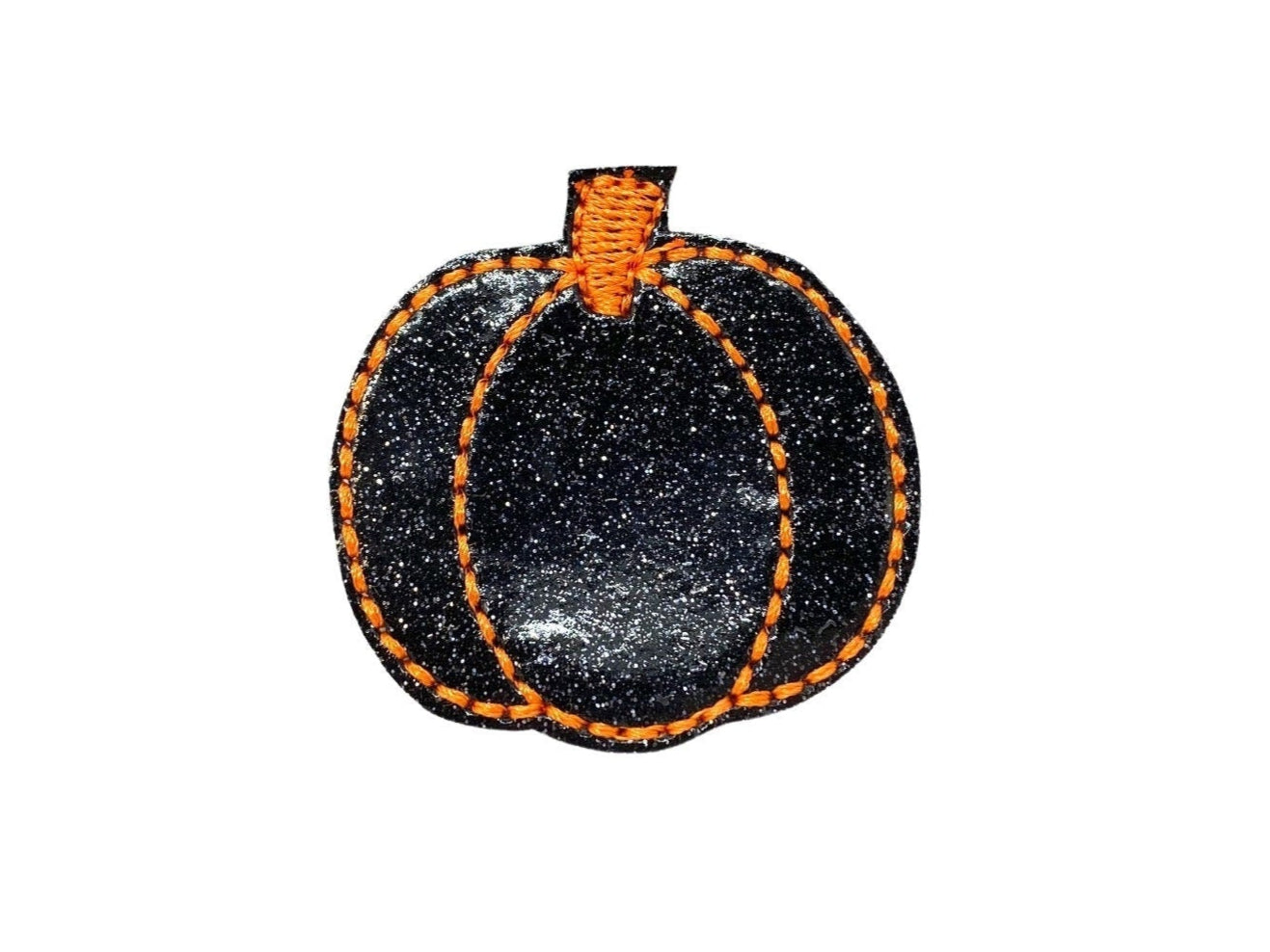Black & Orange Pumpkin Embellishment