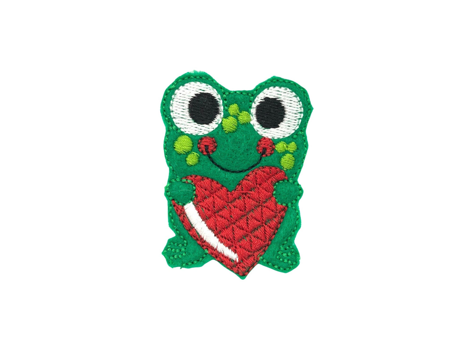 Valentine's Day Frog Embellishment