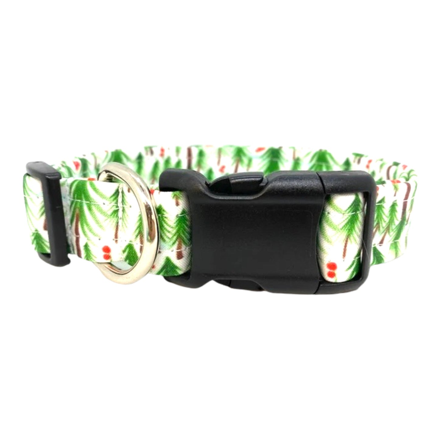 Christmas Tree Dog Collar with Embellishment
