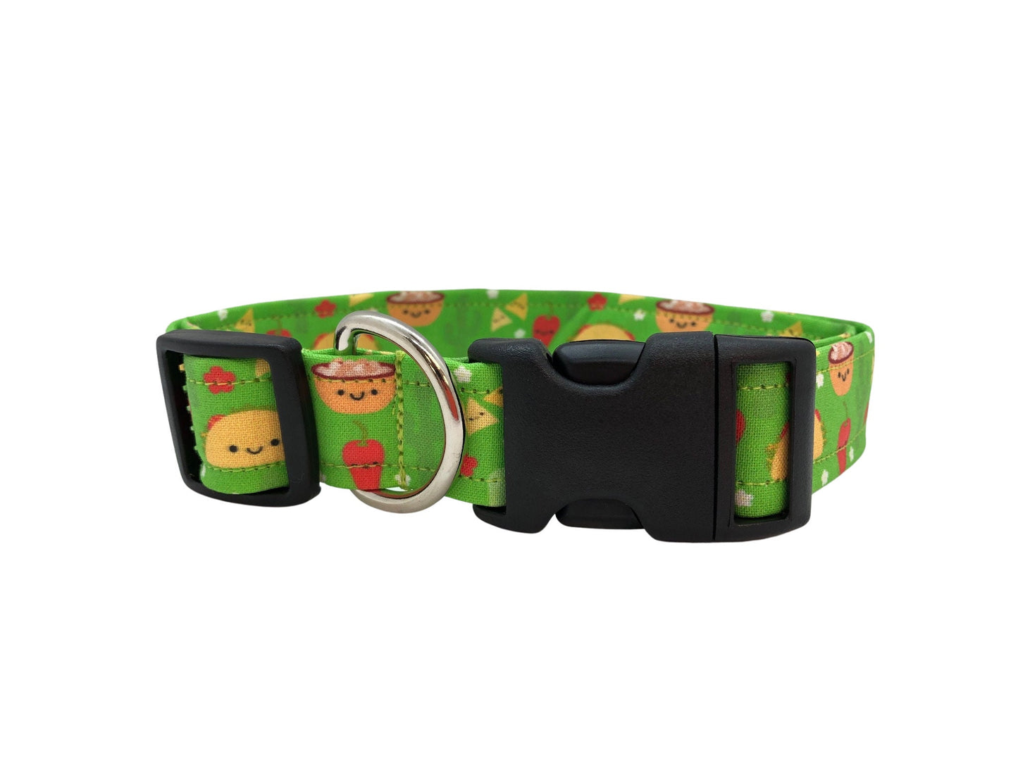 Taco Dog Collar with Embellishment