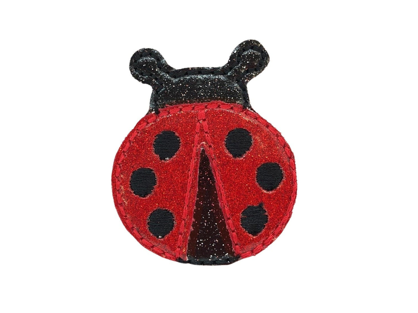 Lady Bug Dog Collar Embellishment