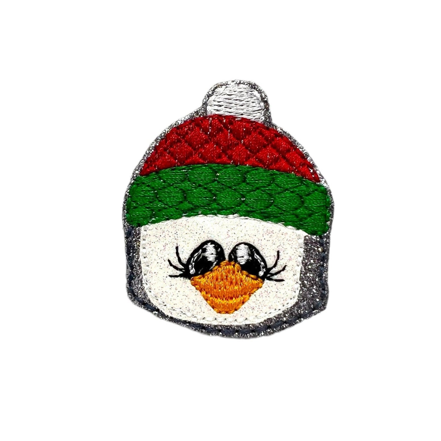 Christmas Penguin Dog Collar Embellishment