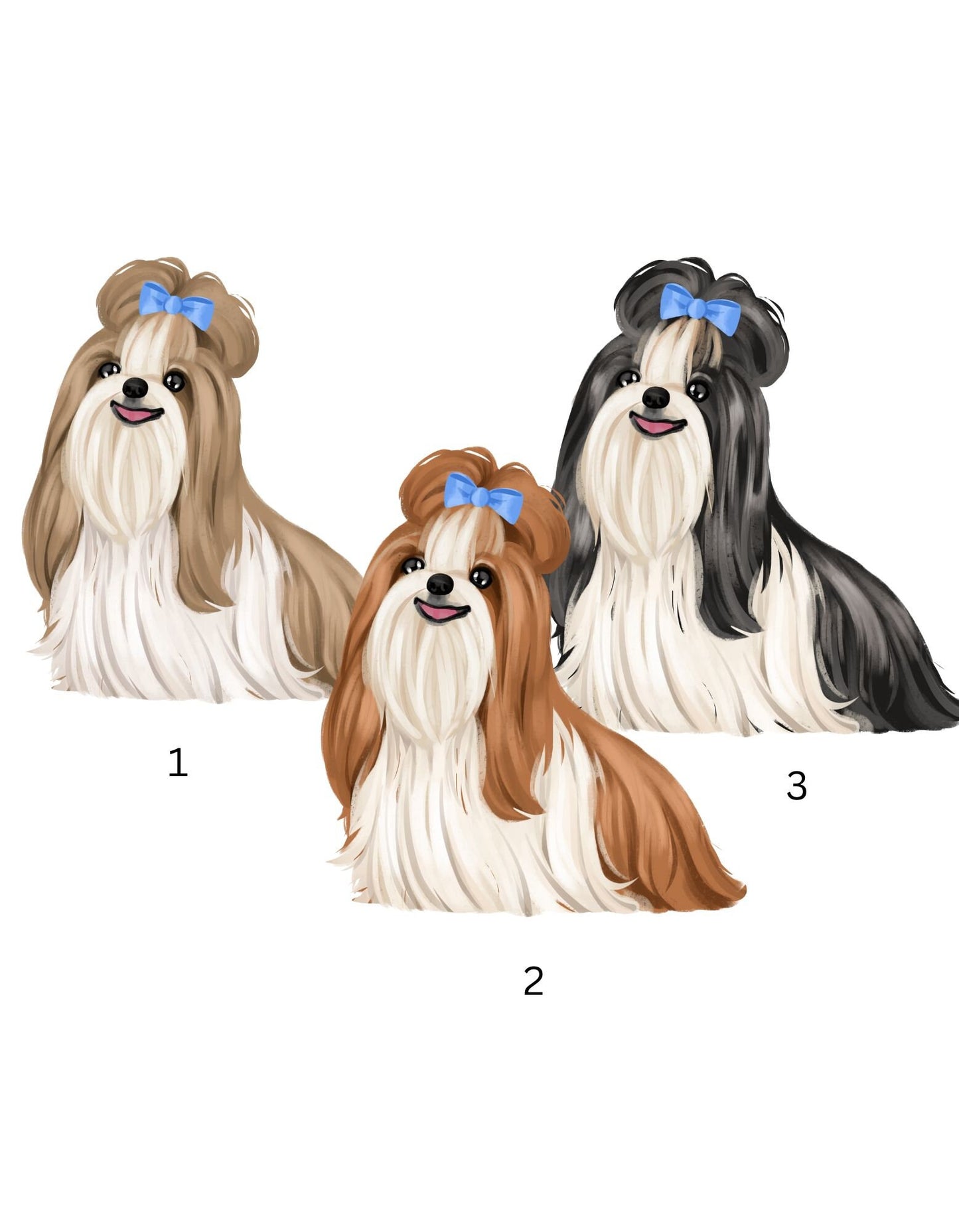 Shih Tzu Christmas Stocking, Personalized Shih Tzu Plaid Christmas Stocking, Shih Tzu Stocking, Christmas Shih Tzu, Shih Tzu Stocking