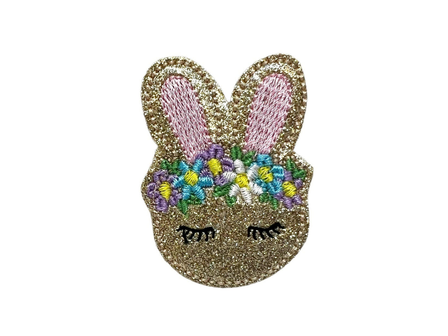 Floral Easter Bunny Embellishment