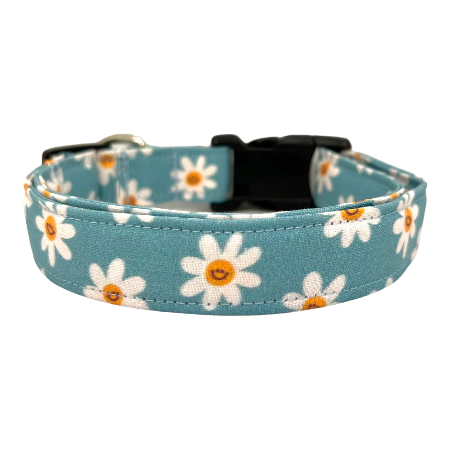 Daisy Floral Dog Collar with Embellishment
