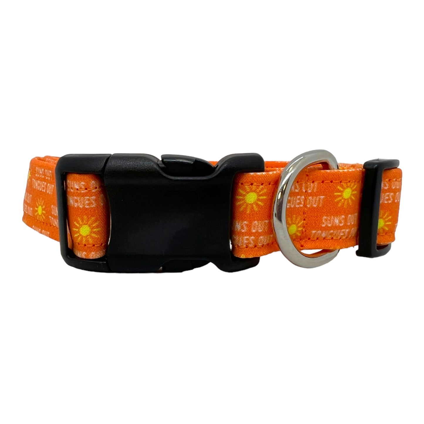 Suns Out Tongues Out Dog Collar