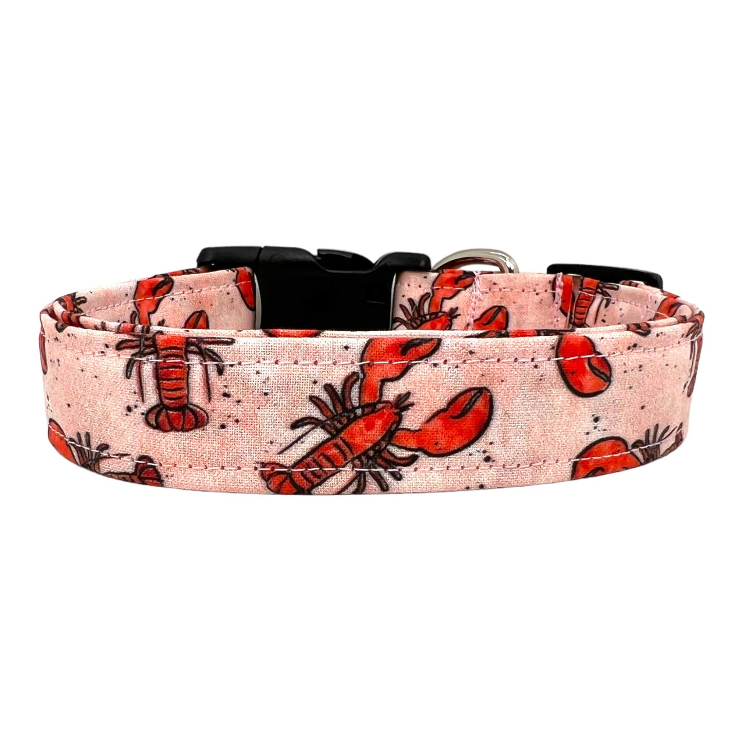 Summer Lobster Dog Collar with Embellishment