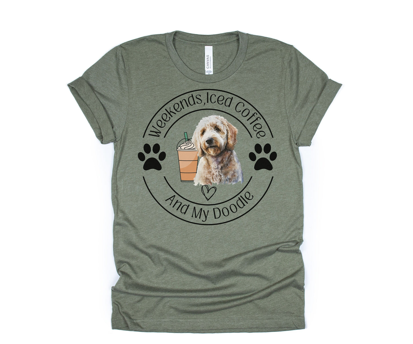 Weekends, Iced Coffee & My Golden Doodle