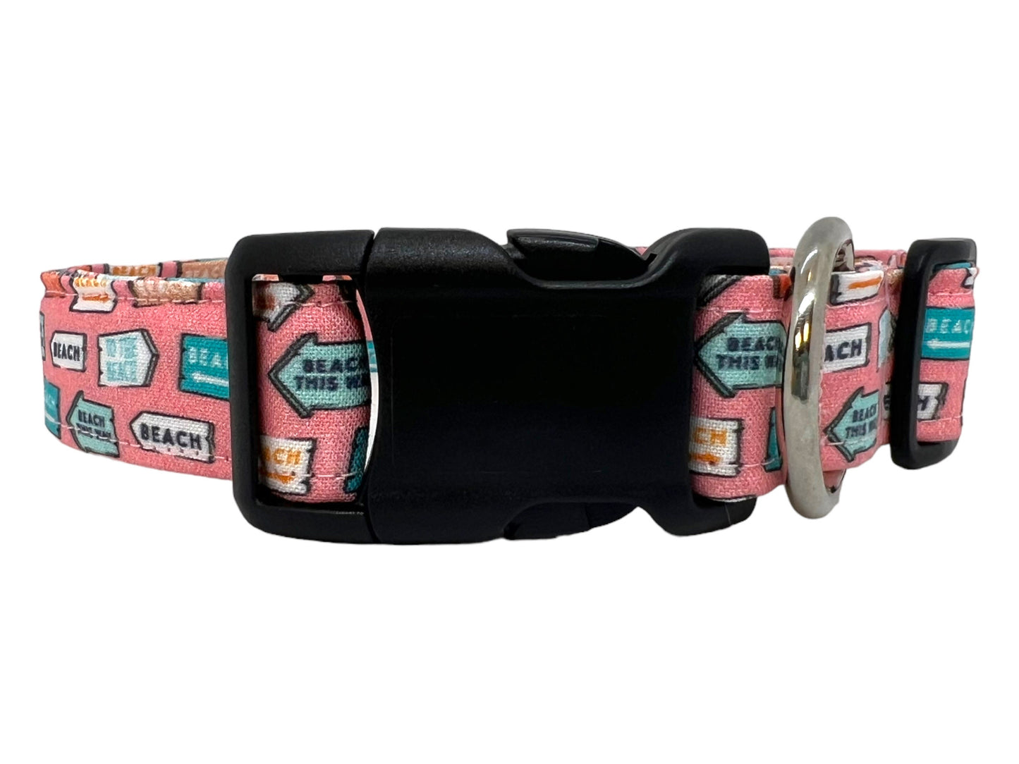 Beach Dog Collar with Flower