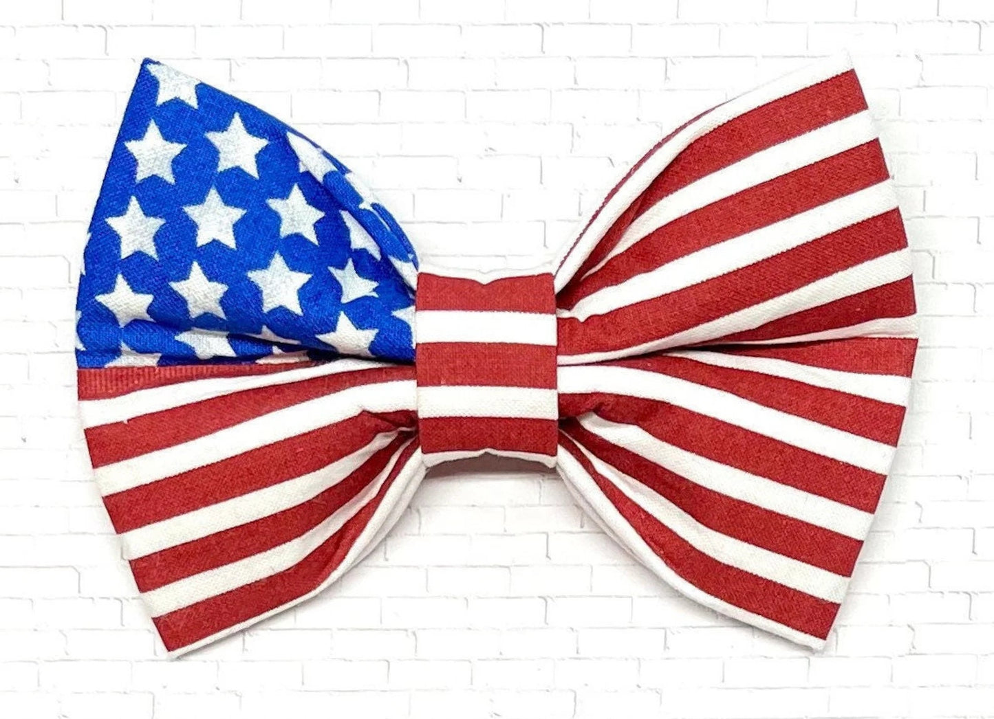 Patriotic American Flag Bow Tie