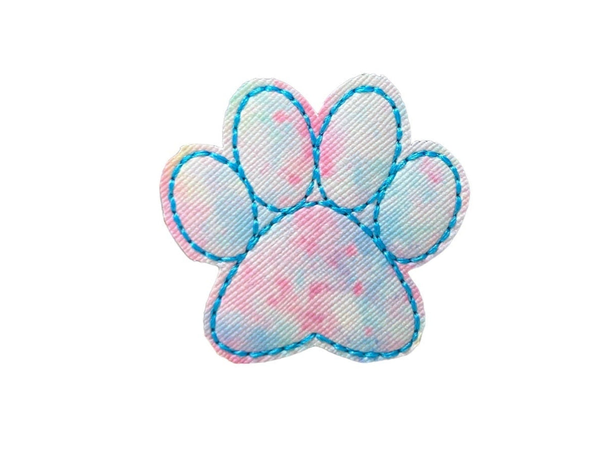 Paw Print Dog Collar Embellishment