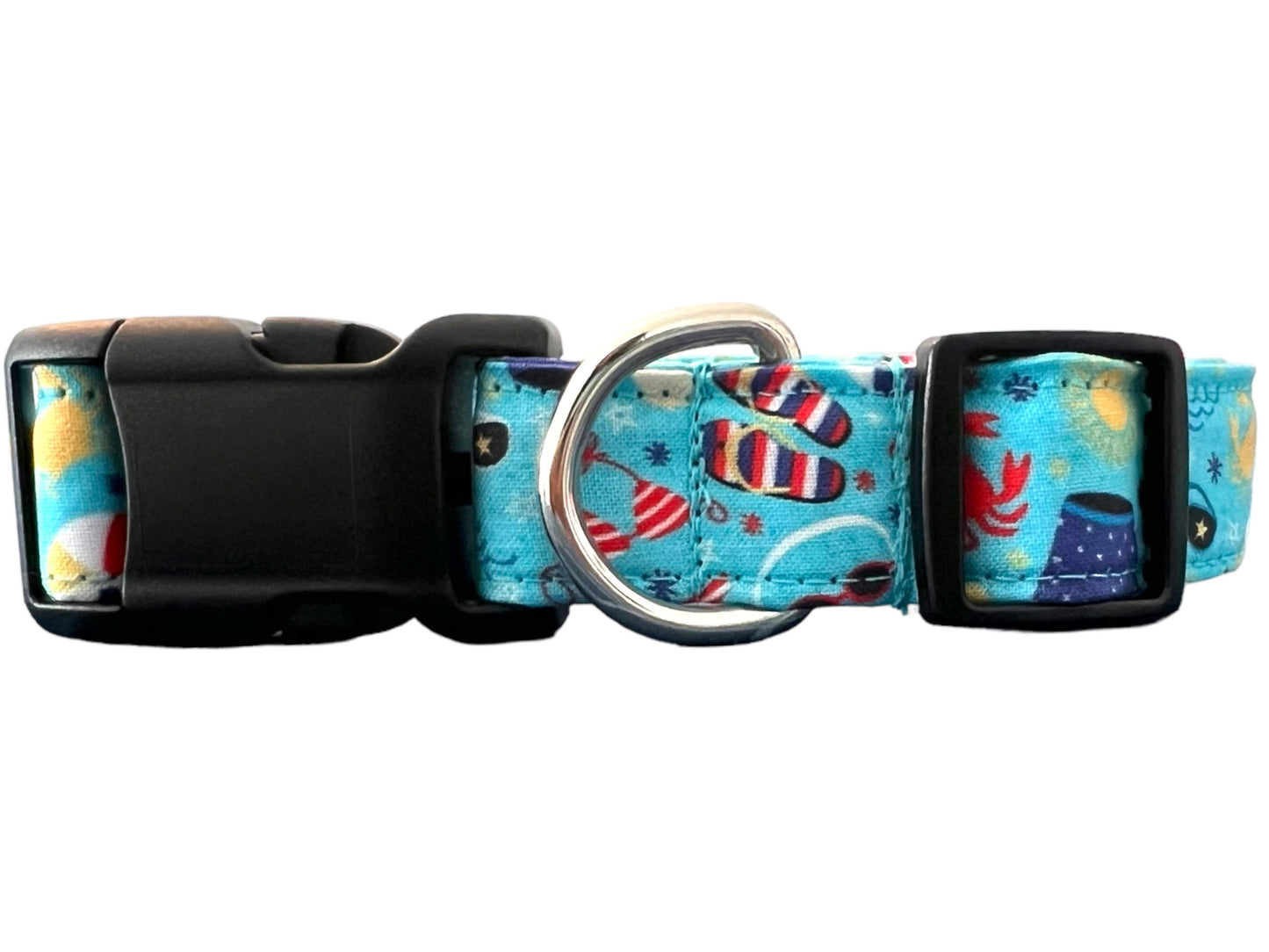 Beach Essential Dog Collar with Flower