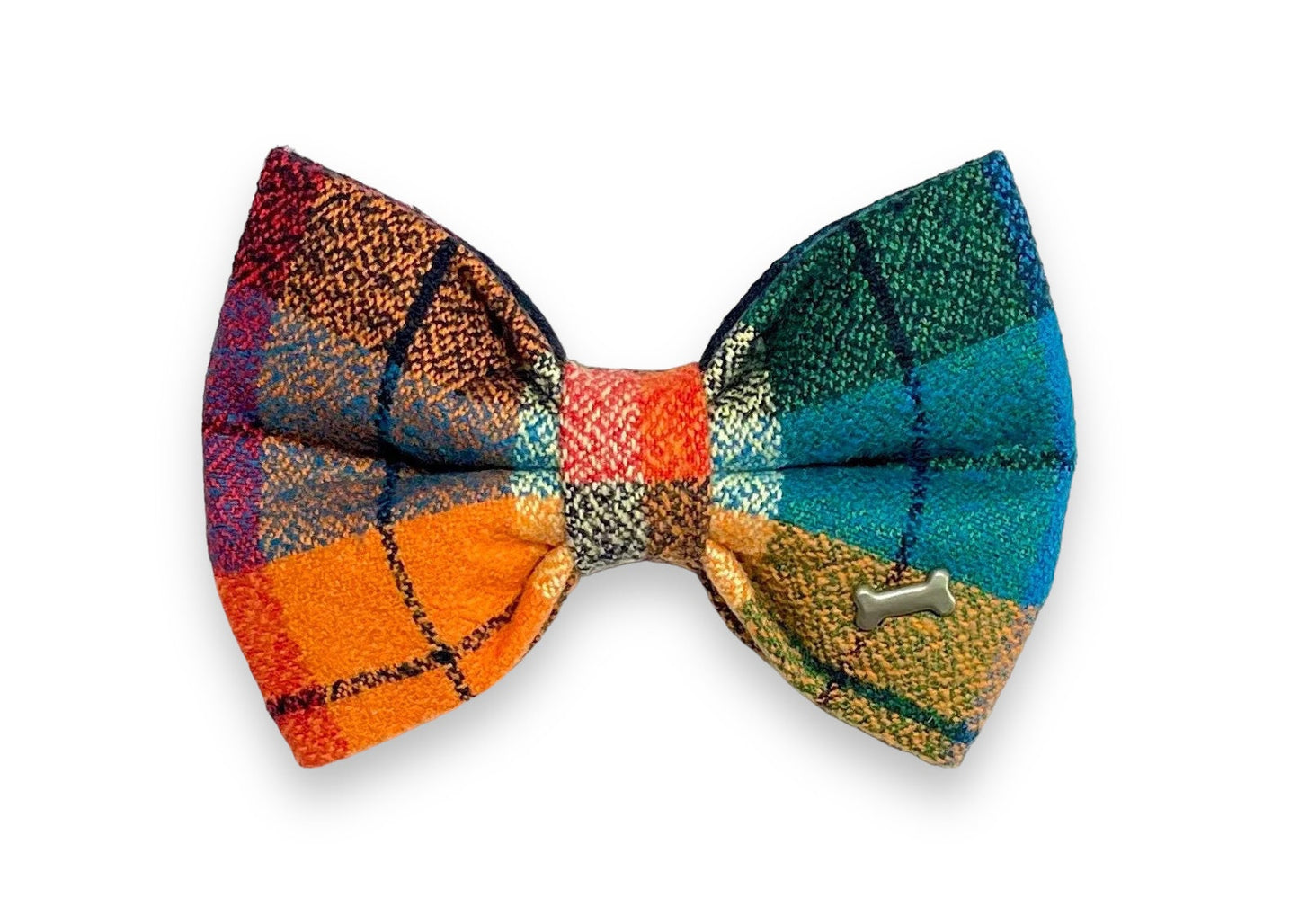 Multi Color Flannel Bow Tie
