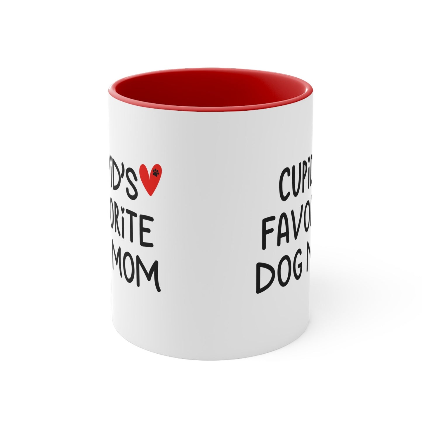 Cupid's Favorite Dog Mom Mug