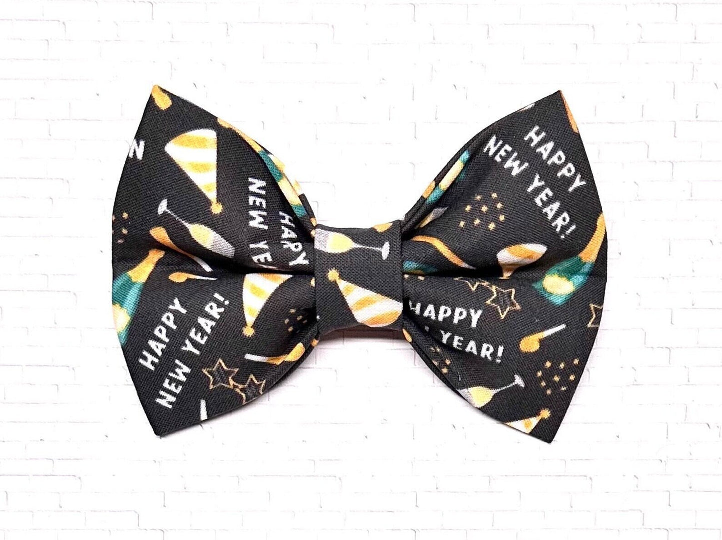 Happy New Year Bow Tie