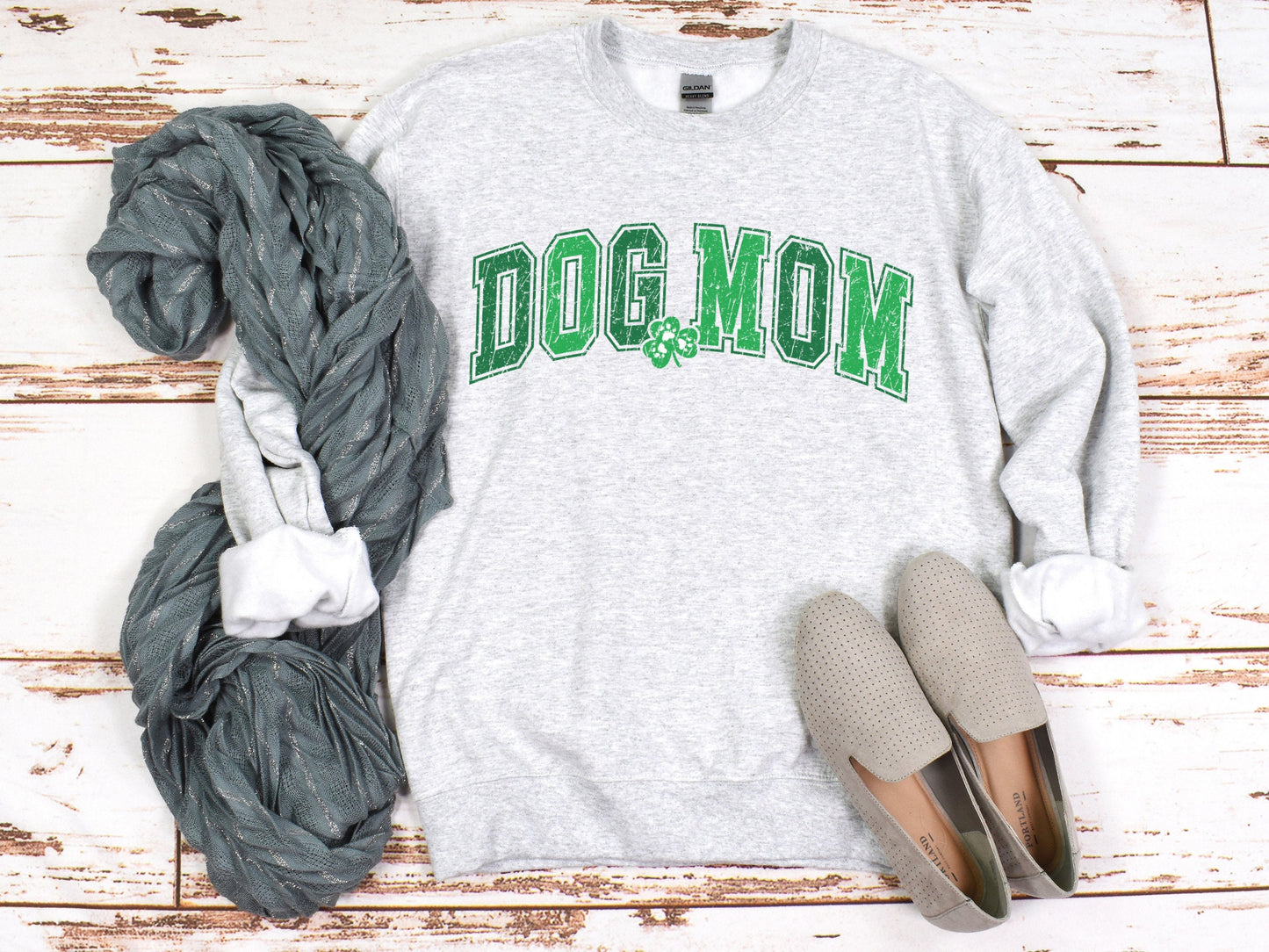St. Patrick's Day Dog Mom Sweatshirt