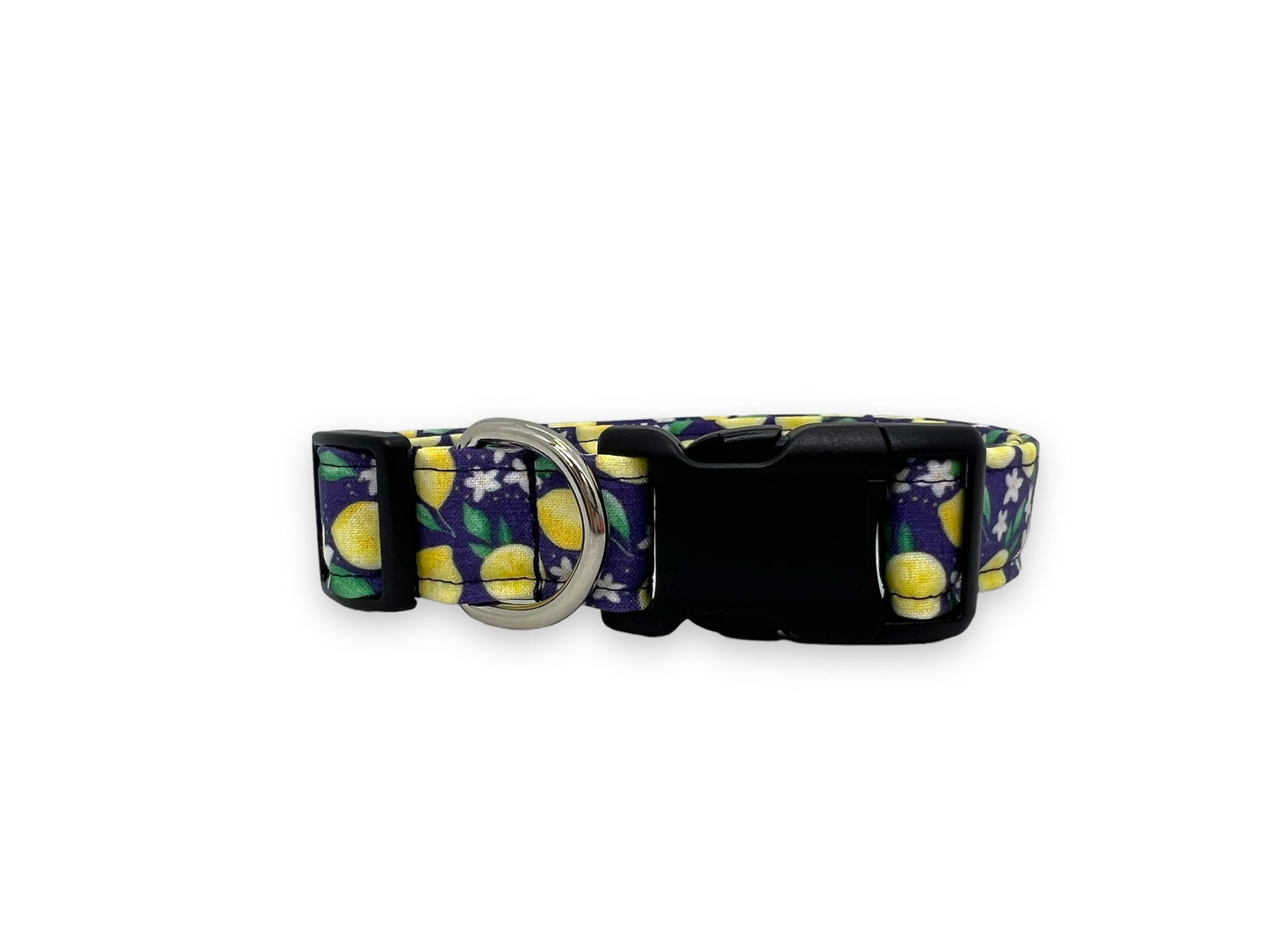 Lemon Dog Collar with Embellishment