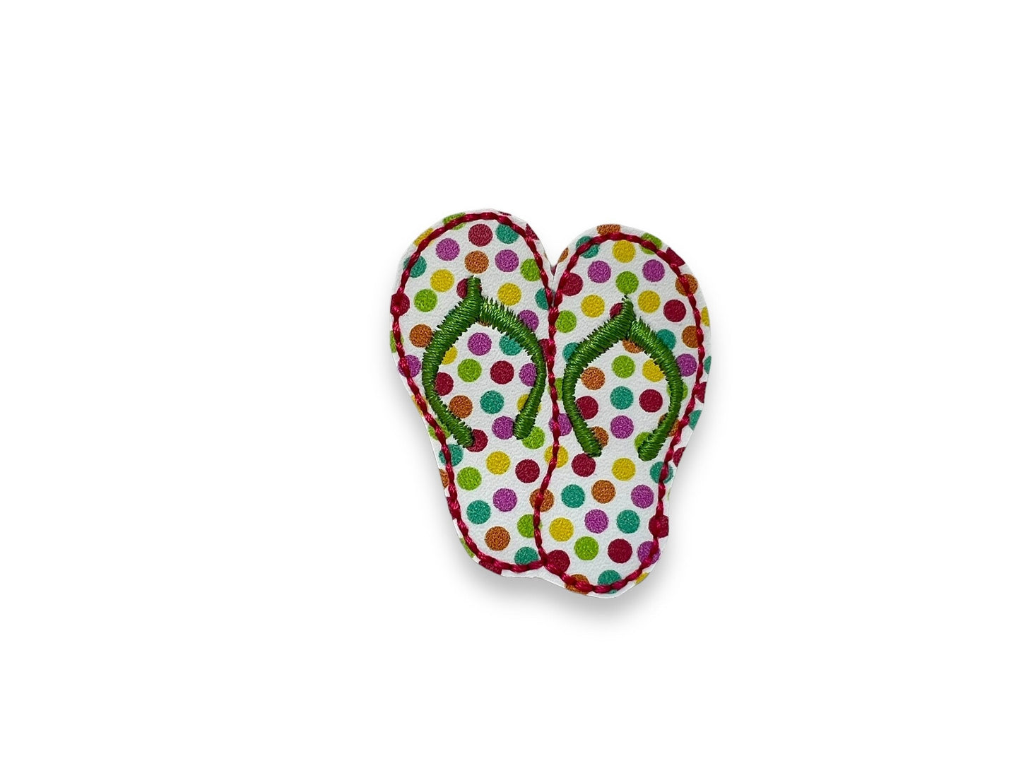 Flip Flop Dog Collar Embellishment