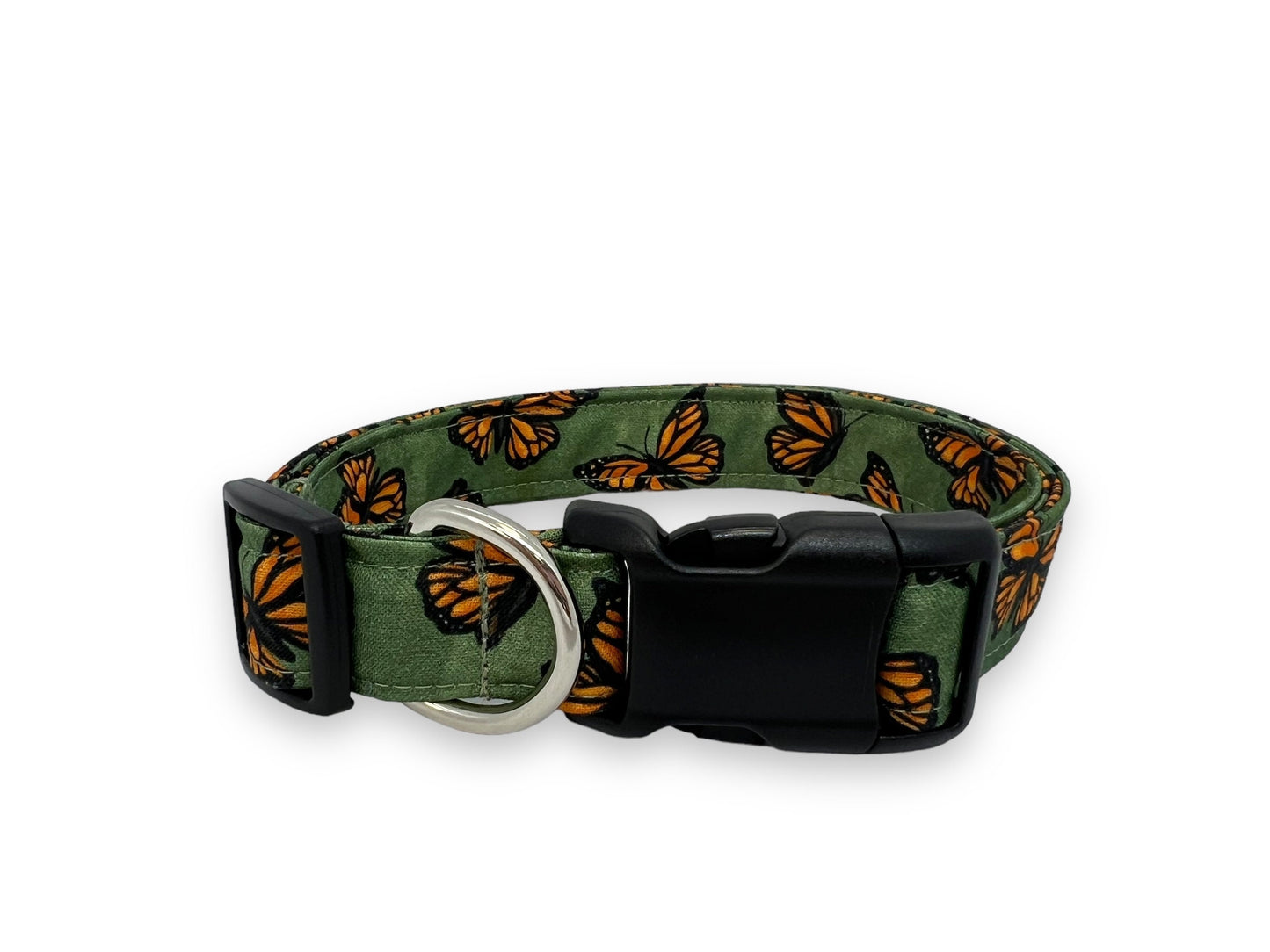 Monarch Butterfly Dog Collar with Embellishment
