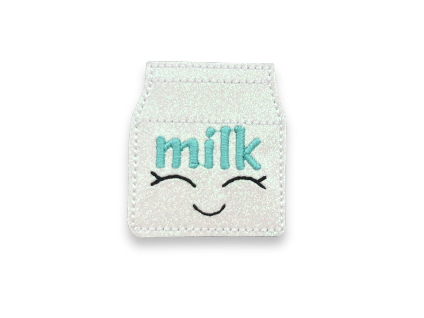 Milk Carton Dog Collar Embellishment
