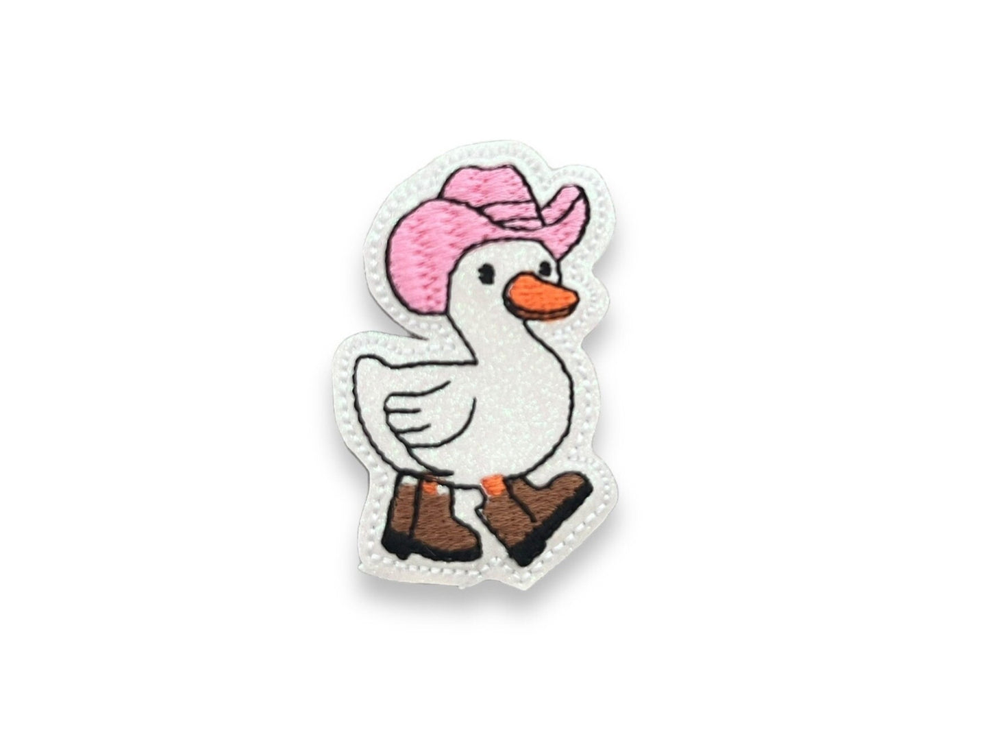Silly Western Goose Embellishment