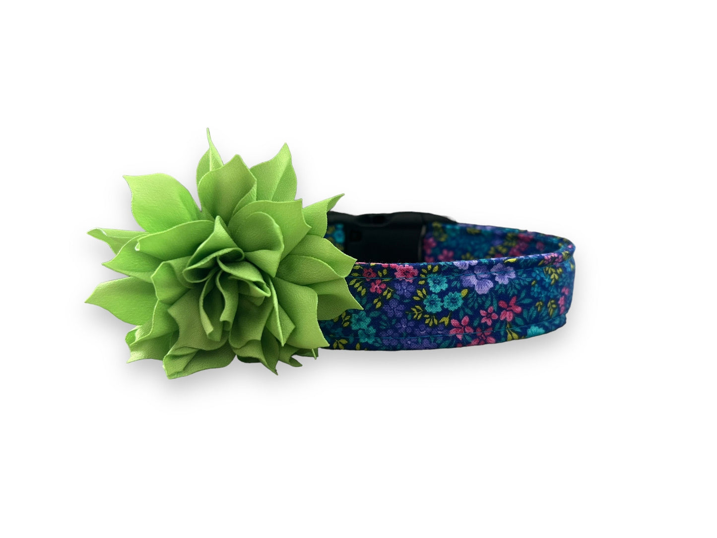 Floral Dog Collar with Flower