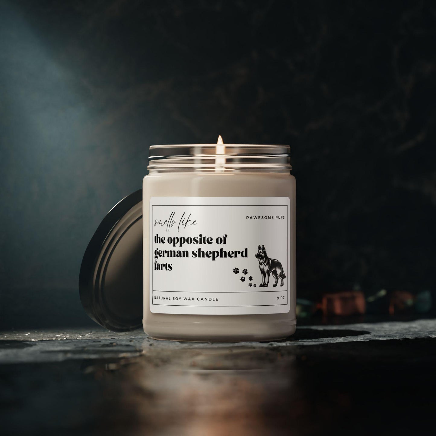 Smells Like the Opposite of German Shepherd Farts Candle
