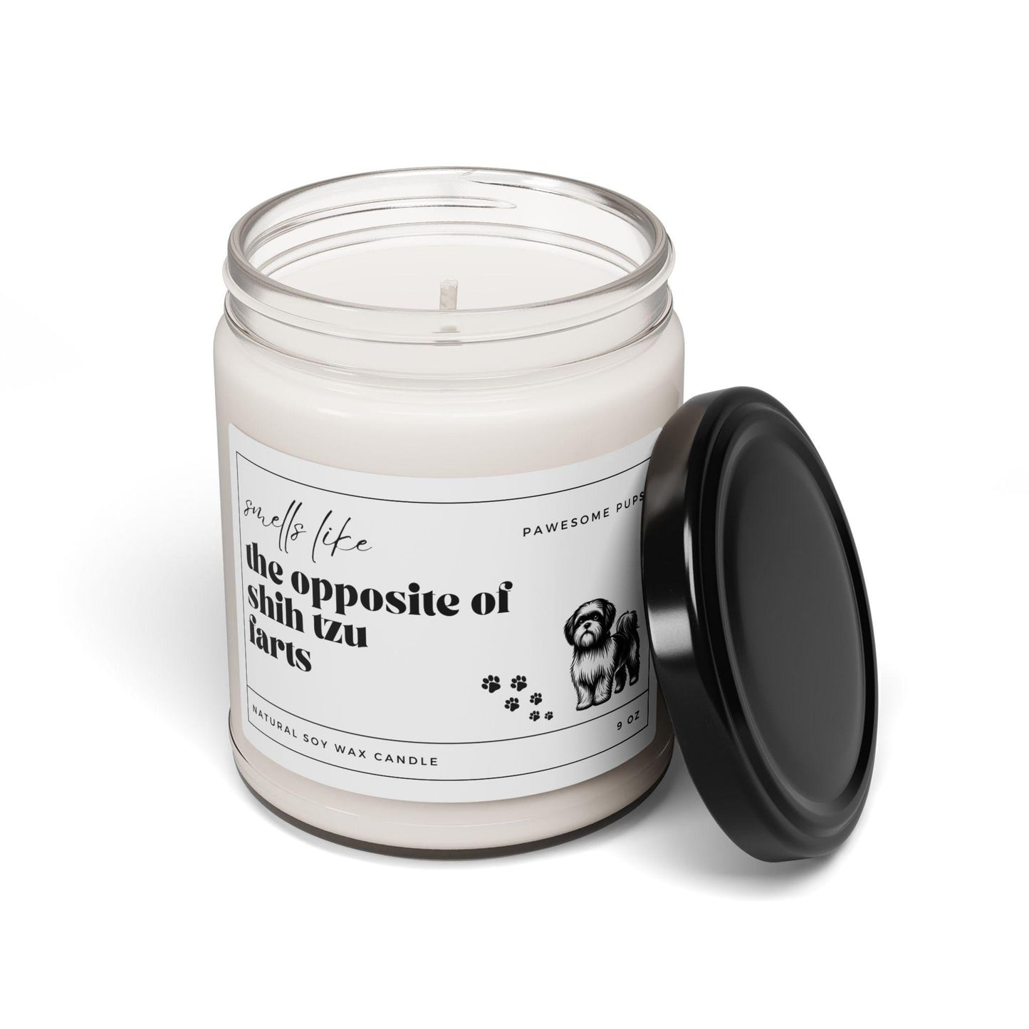 Smells Like the Opposite of Shih Tzu Farts Candle