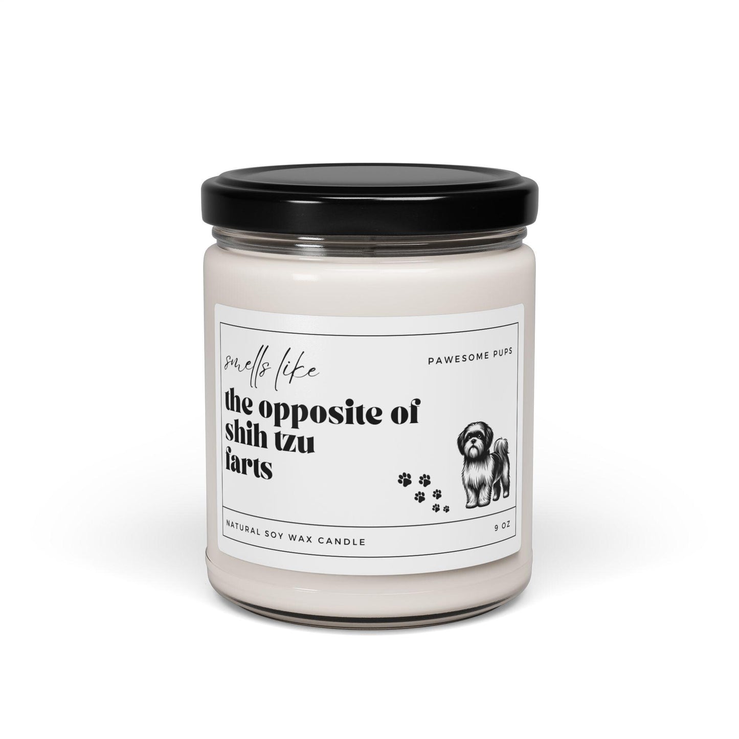 Smells Like the Opposite of Shih Tzu Farts Candle