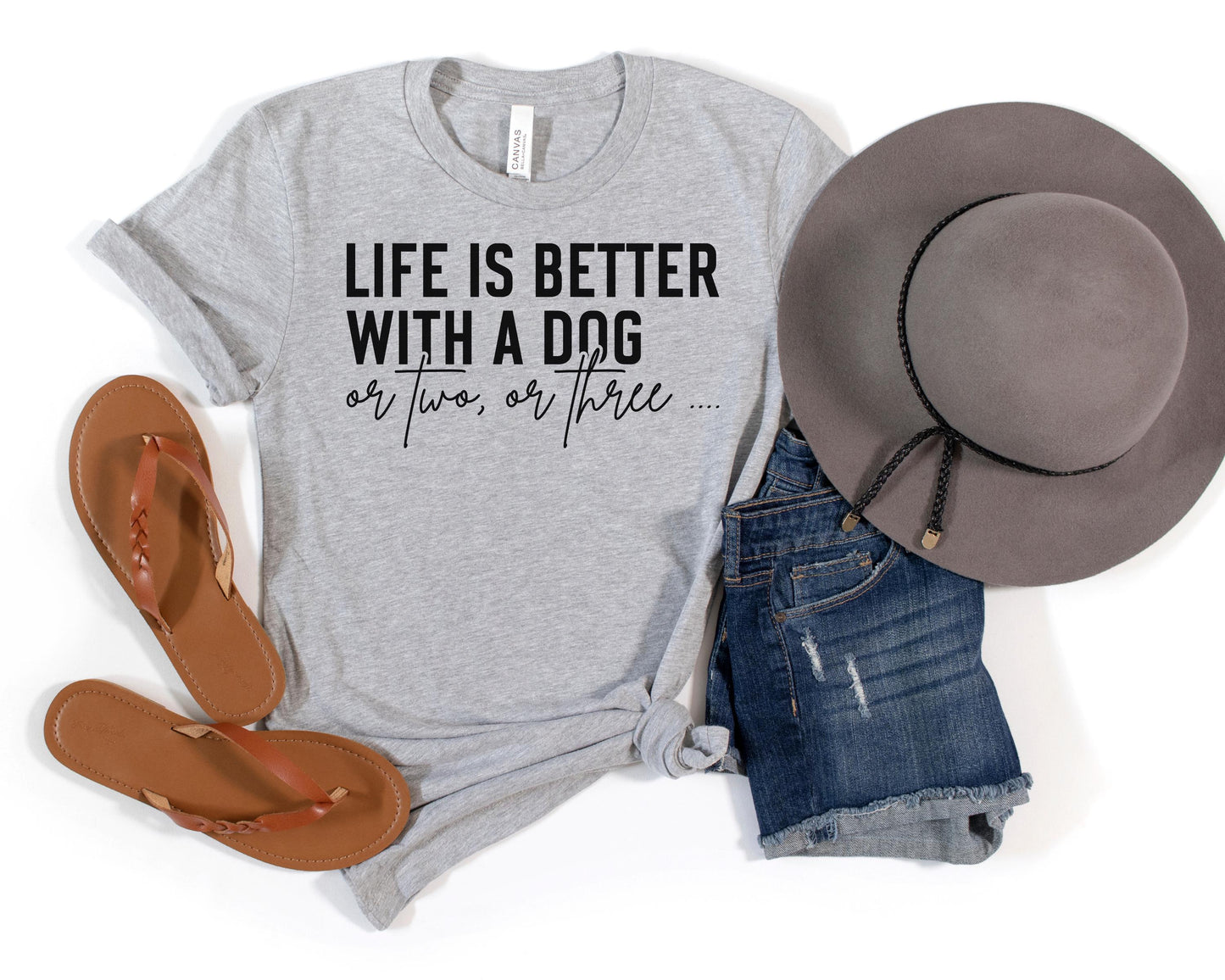 Life is Better with a Dog Tee