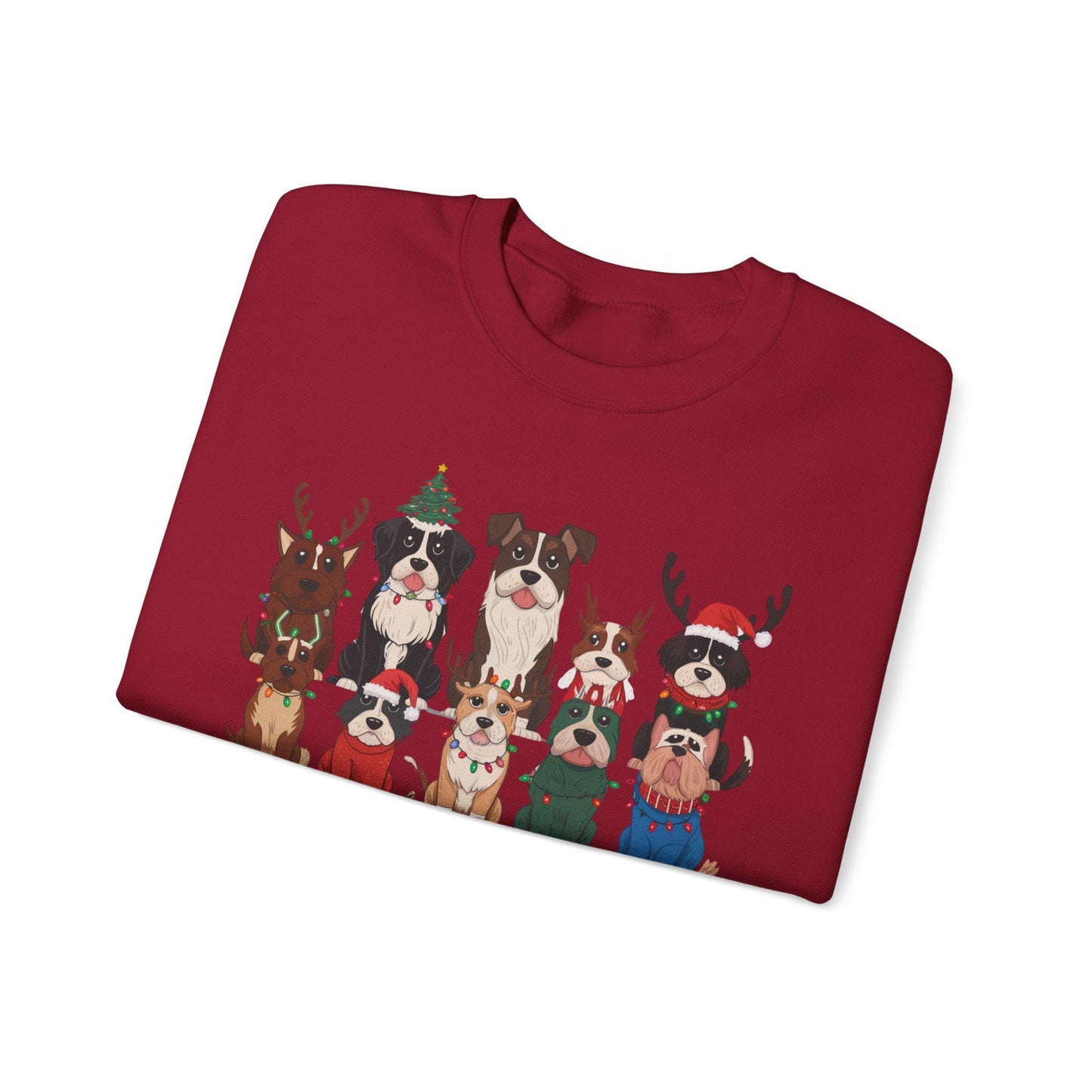 Festive Christmas Dog Sweatshirt