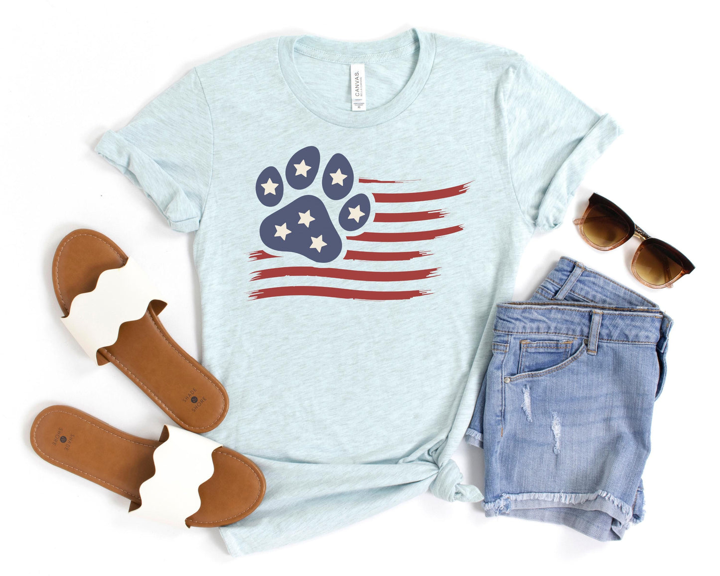 Patriotic Paw T-Shirt