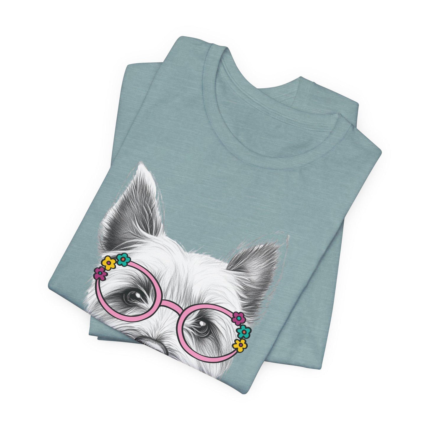 Westie in Glasses Shirt