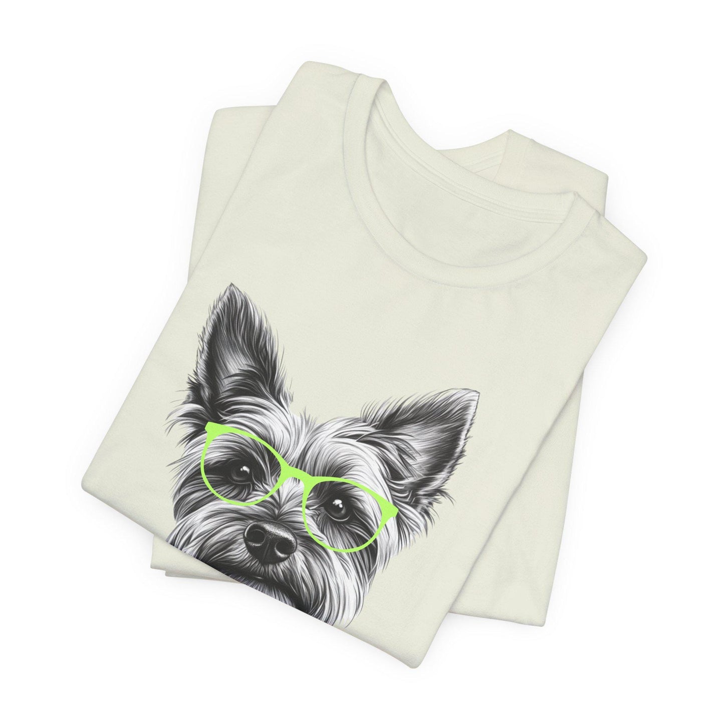 Yorkie in Glasses Shirt