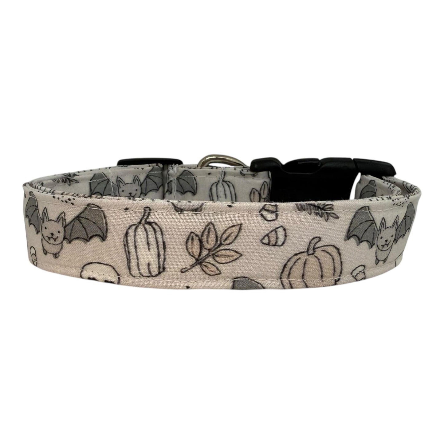 Halloween Dog Collar with Flower