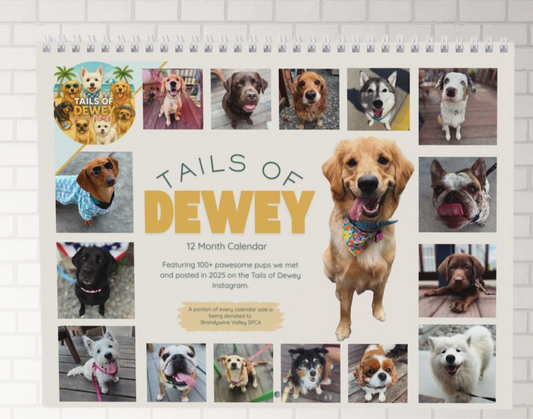 2026 Tails of Dewey Calendar