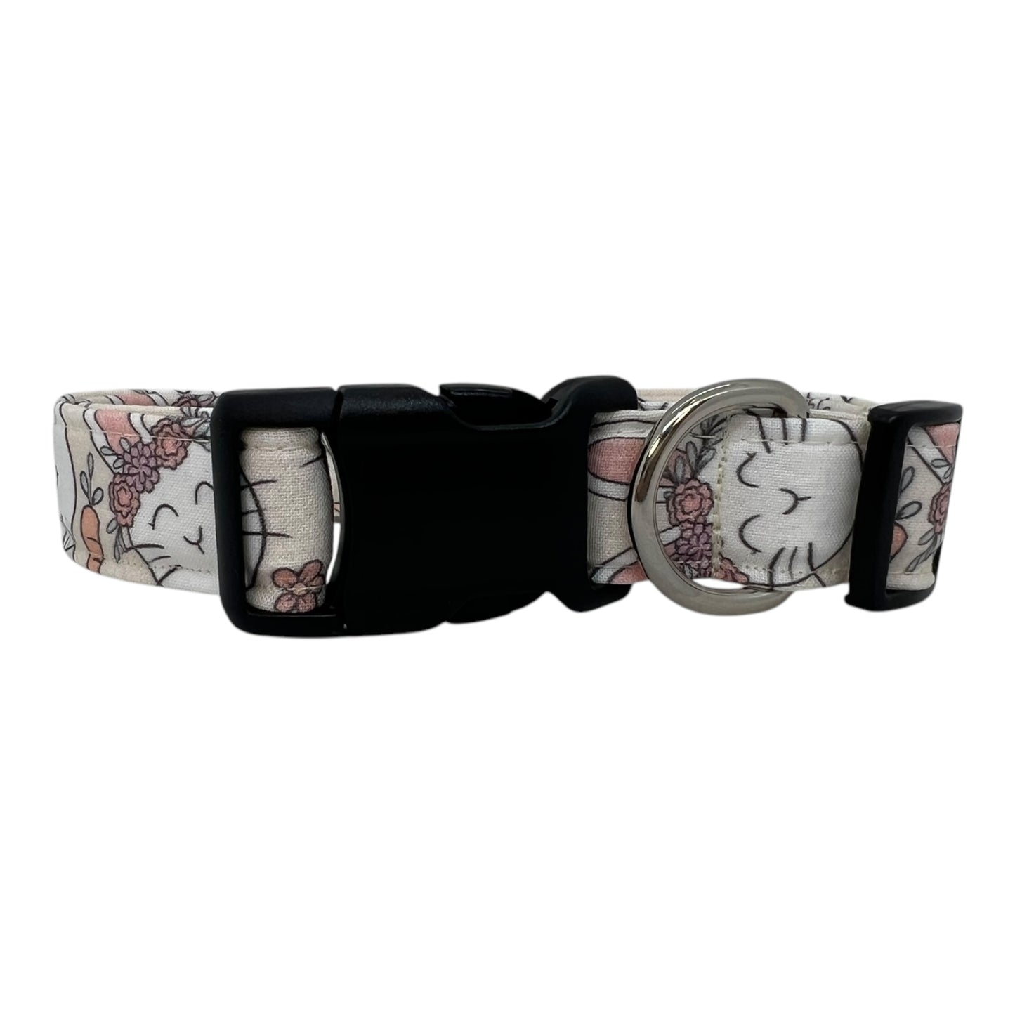 Easter Bunny Dog Collar with Flower