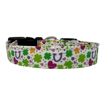 St. Patrick's Day Marshmallow Dog Collar