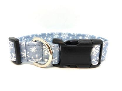 Christmas Winter Snowflake Dog Collar
