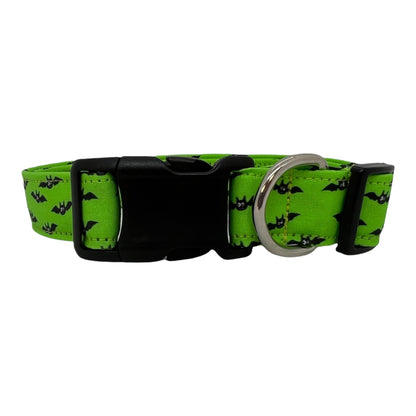 Halloween Bat Dog Collar with Embellishment
