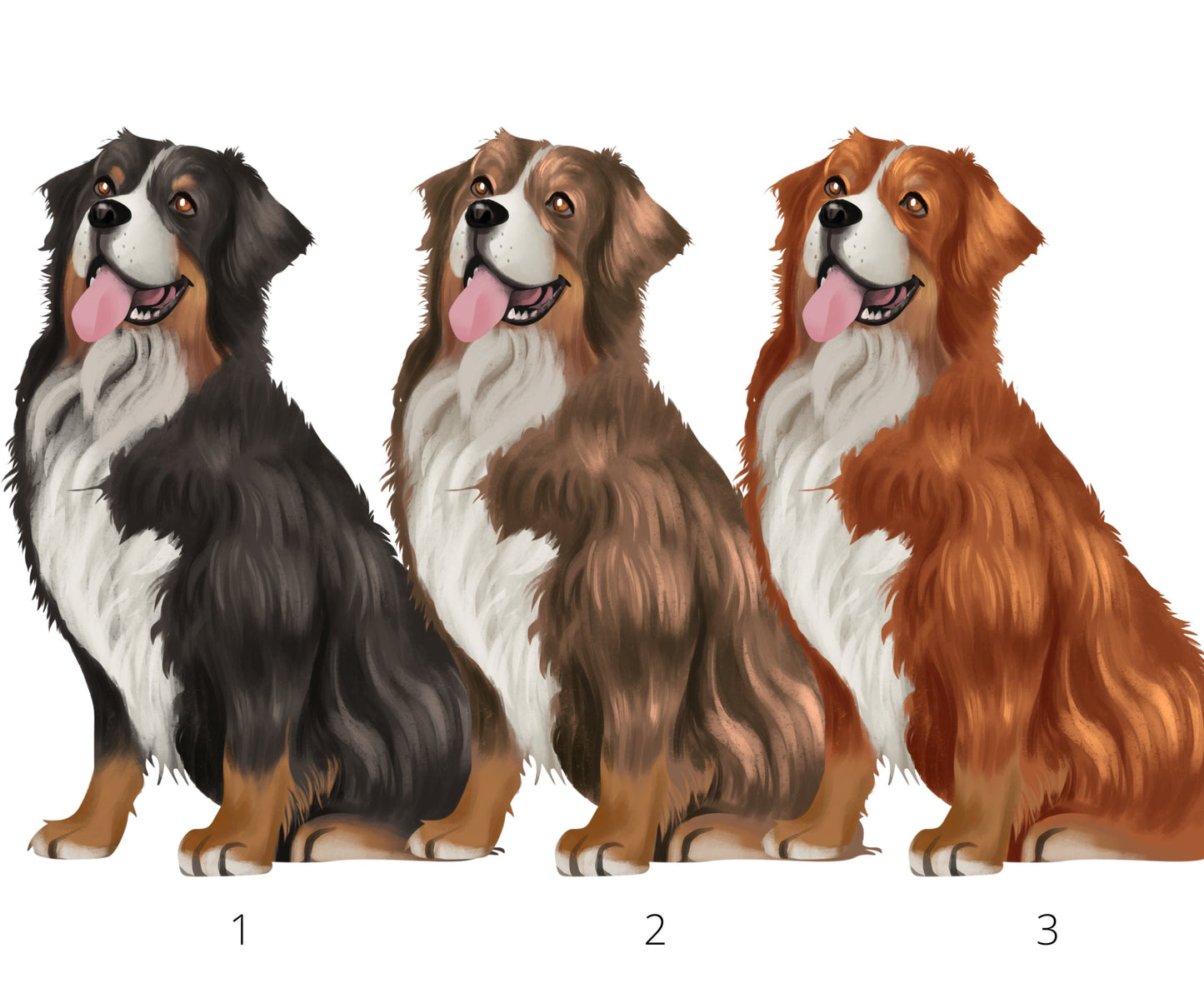 Personalized Bernese Mountain Dog Christmas Stocking